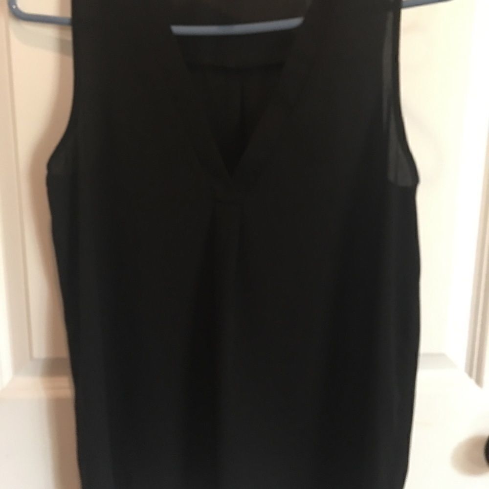 Forever 21 small tank top blouse black